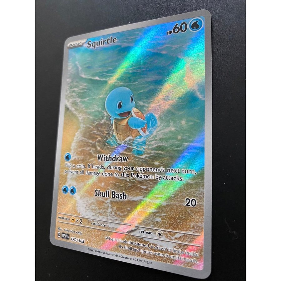 Pokemon - Scarlet & Violet - 151 - Squirtle - 170/165 