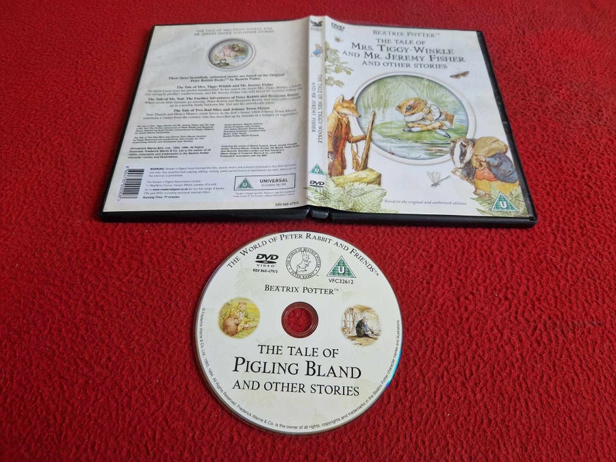 DVD 【】Tale of Mrs Tiggy-Winkle & Mr Jeremy Fisher [DVD]