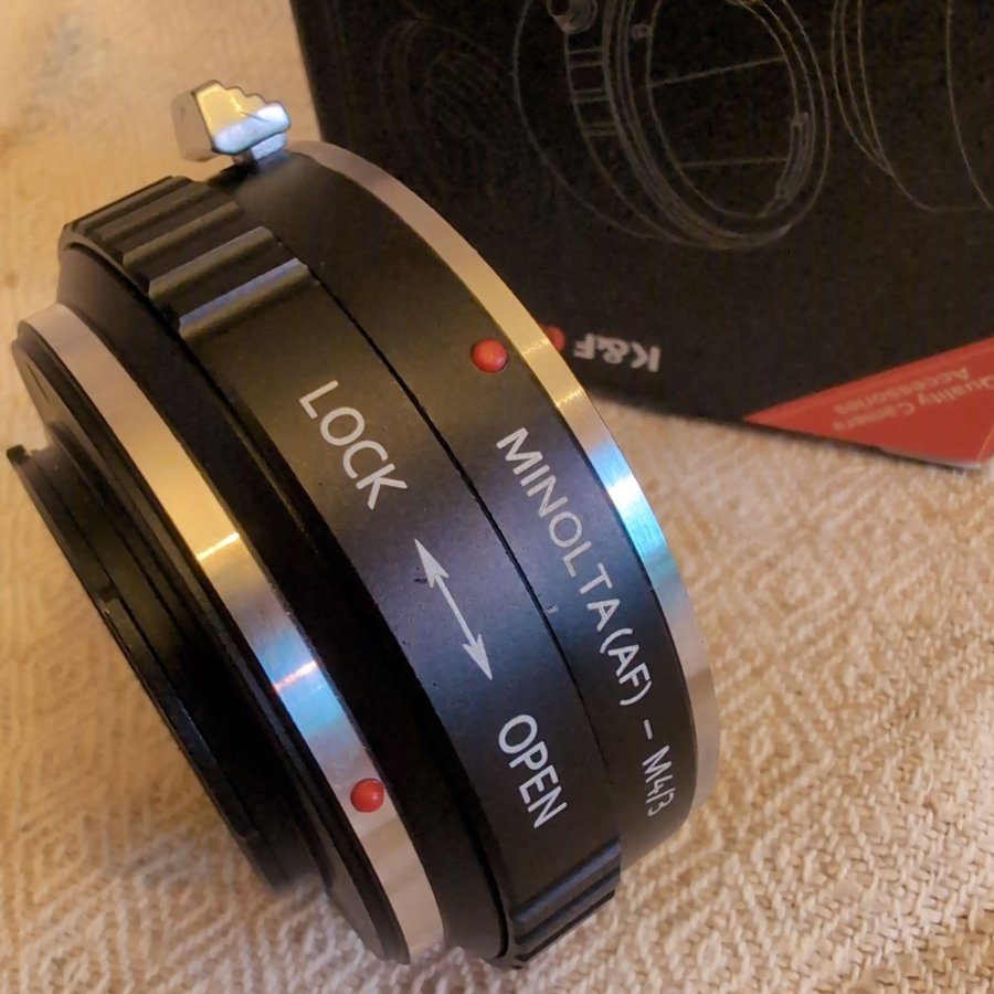 K&F Concept Adapter Nikon GF AI AF AIS to Micro4 Camera/3 m4/3 mft