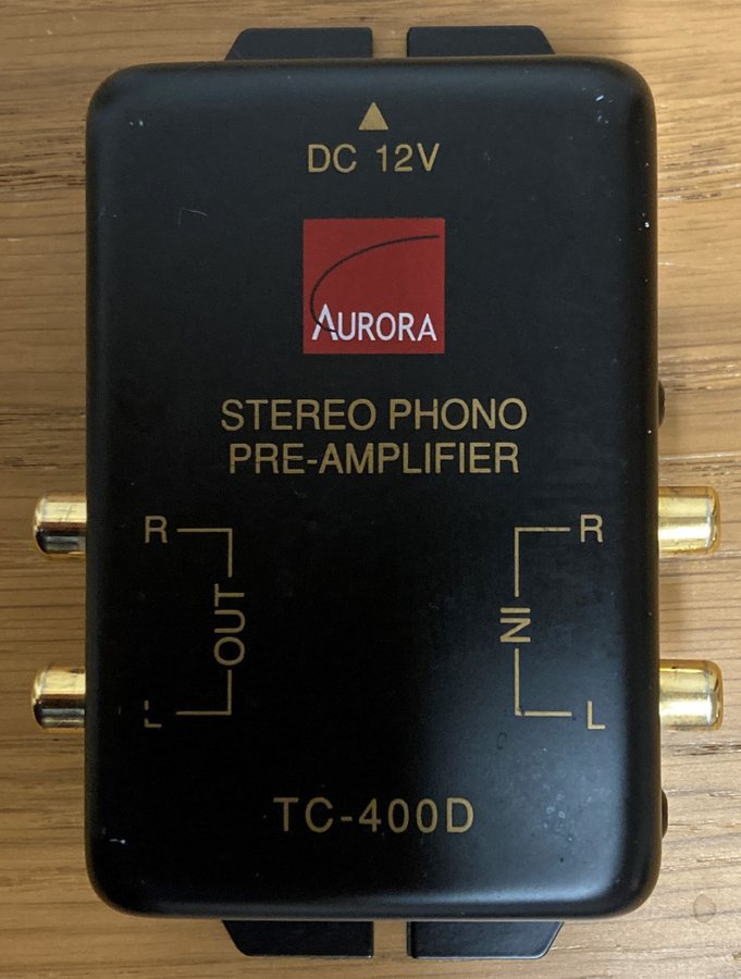 Aurora TC400D stereo phono preamplifier för MM.. Köp på Tradera
