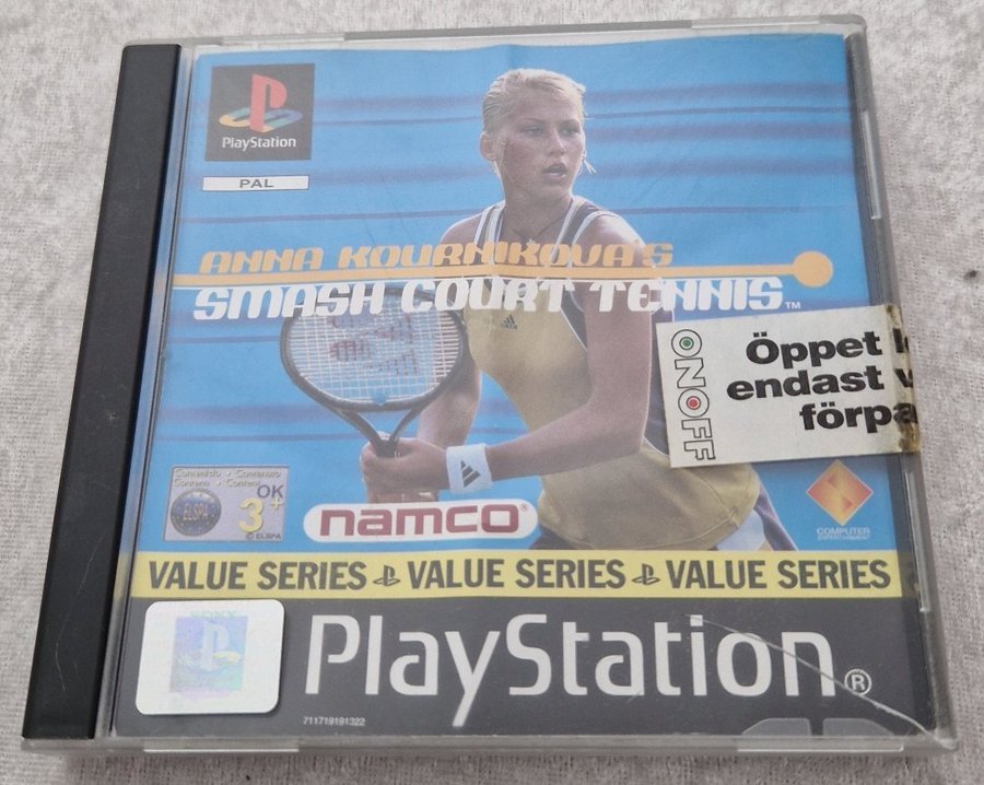 Anna Kournikova's Smash Court Tennis Playstat.. Köp på Tradera