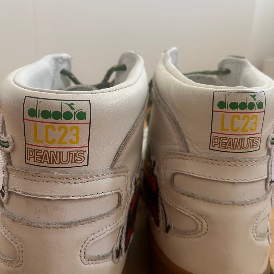 Snobben Peanuts Diadora Sneakers, Vit, EUR 44 Köp på Tradera