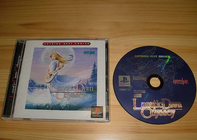 Ps Japan Lunatic Dawn Odyssey Svenskatvspel Pa Tradera