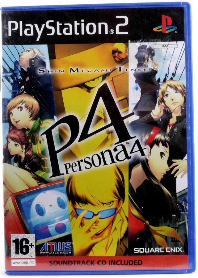 persona 4 pal ps2