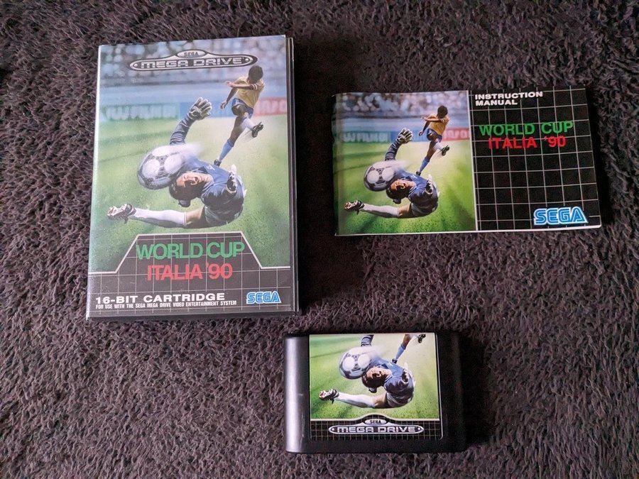 MD Sega Soccer (World Cup Italia 90) 