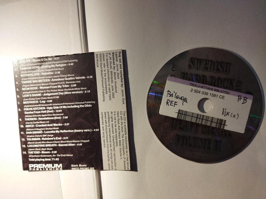 The Encyclopedia of Swedish ha.. | Köp från Vinylcomics på