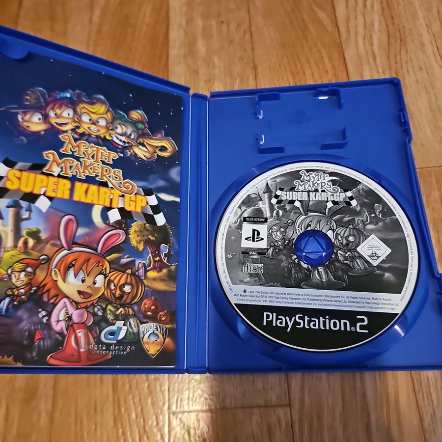 Jeu PS2 Myth Makers Super Kart GP, Neuf Sous Blister, Sony PlayStation 2