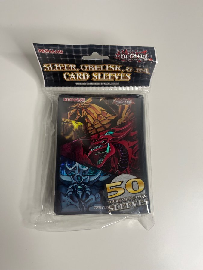Yu-Gi-Oh! Card sleeves - Slifer, Obelisk & Ra | Kp p Tradera (728988834)