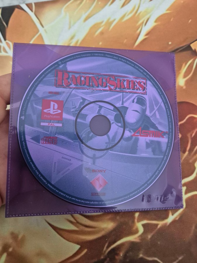 Jeux Playstation 1 - Raging Skies - PAL - Bon état avec livret