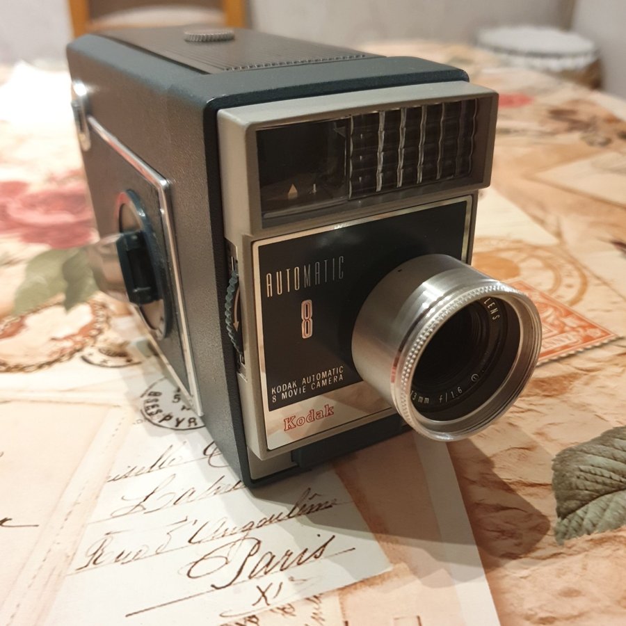 Vintage Kodak Automatic Movie Camera Köp på Tradera (692210213)