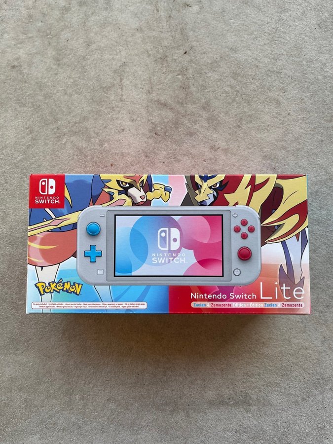 Zamazenta Edition Nintendo Switch Lite Klarna Sword Shield