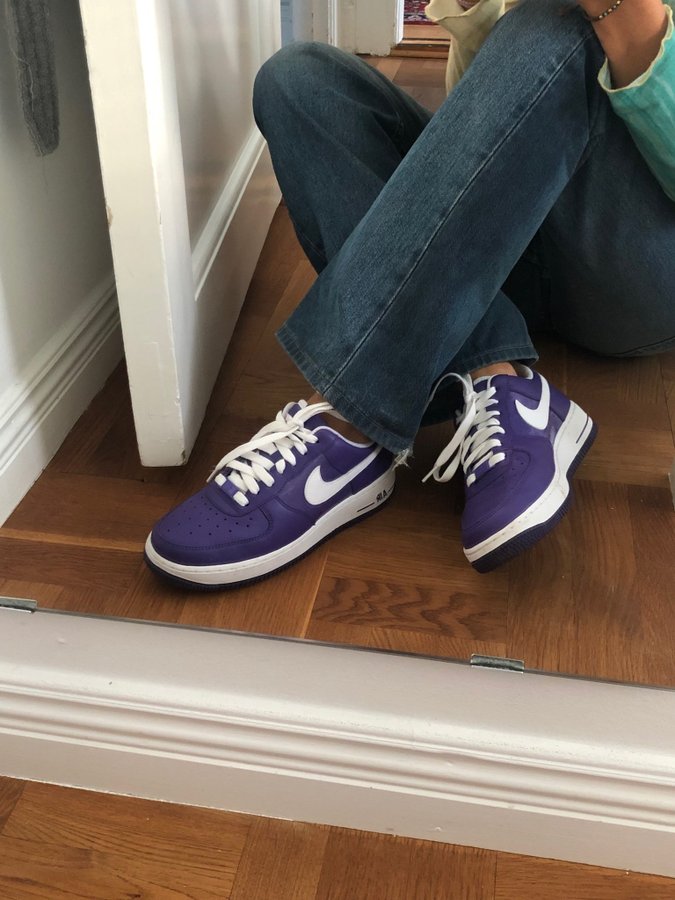 Lila Nike air force (487146865) | Köp på Tradera