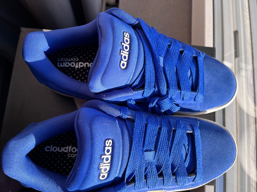 Adidas Grand Court Alpha 00s  bl/gula sneaker.. | Kp p Tradera  (730653878)