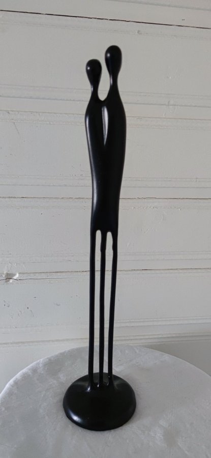 SKULPTUR I BRONS / TWO BECOME ONE / DESIGN LOUI.. | Köp på Tradera