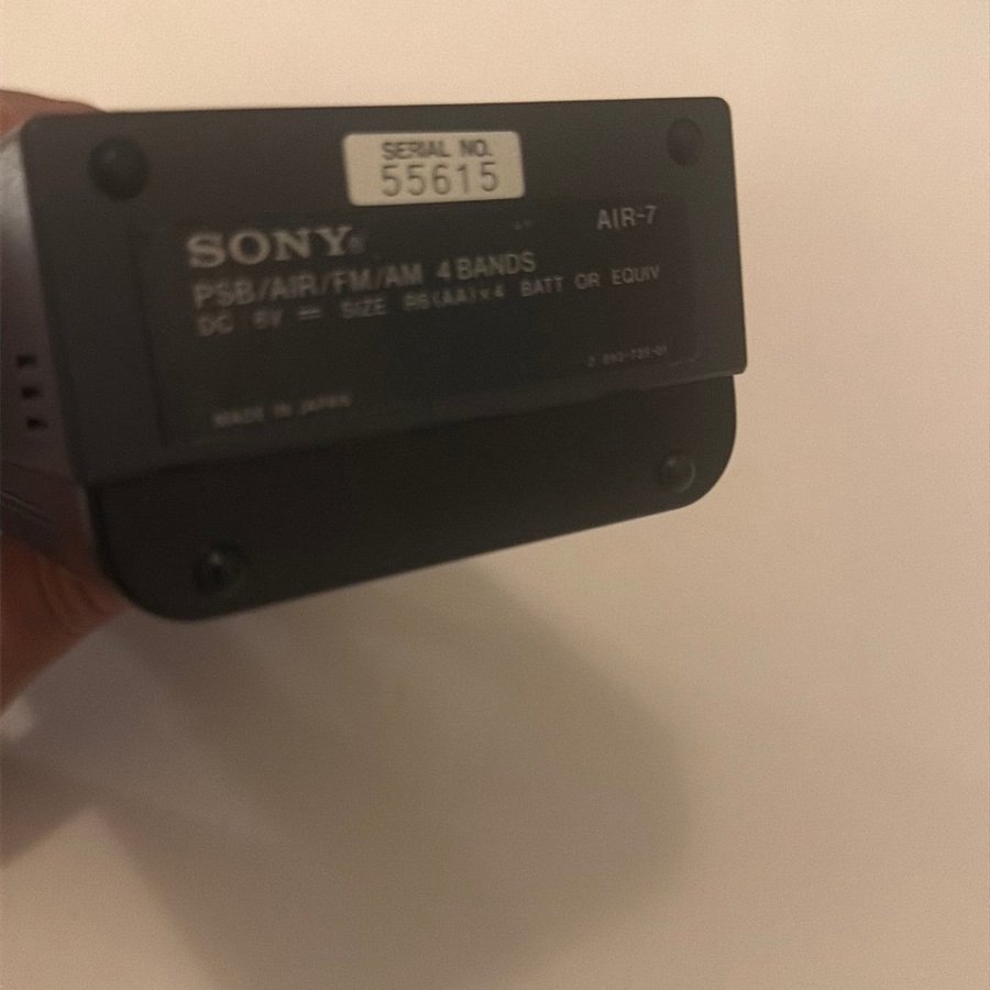 Sony PEB-AIR FM/AM PLL Synthesized Receiver AIR-7 | Köp på Tradera