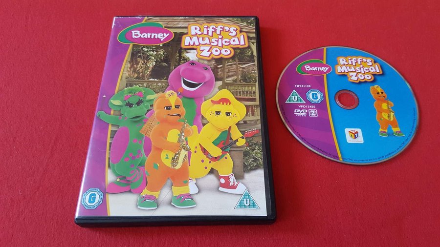 BARNEY RIFFS MUSICAL ZOO till DVD | Köp från game-world på Tradera ...
