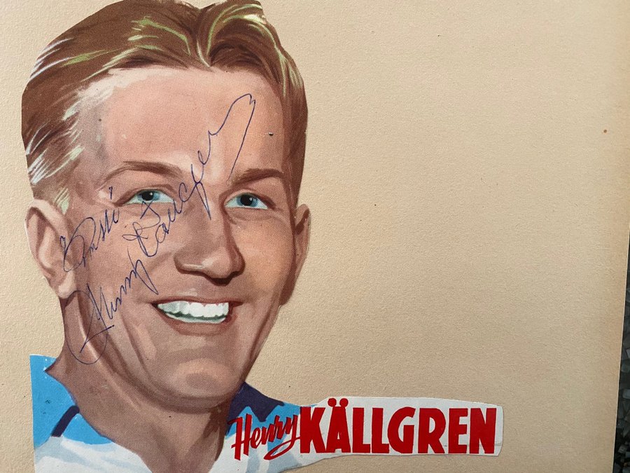 Se produkter som liknar Henry ”Putte” Källgren, äkta .. på Tradera