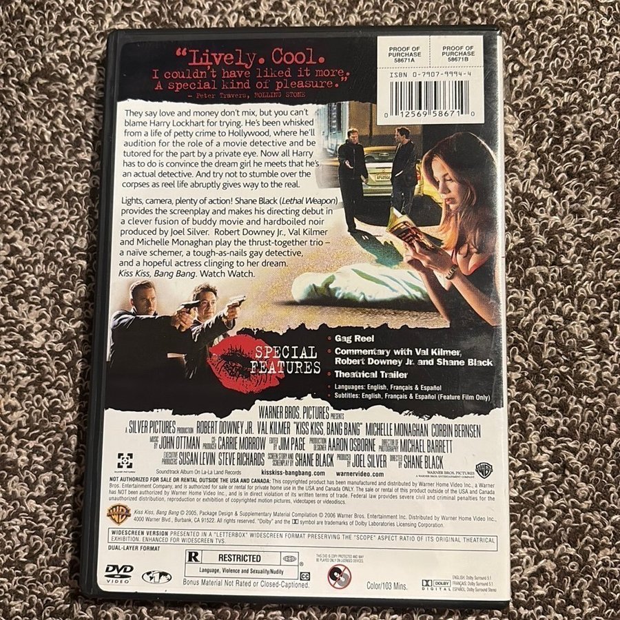 Kiss Kiss Bang Bang REGION Köp på Tradera (697451950)