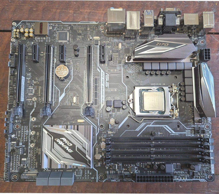 Intel Core i7-6700K Processor och ASUS Z170 PRO.. | Köp på Tradera