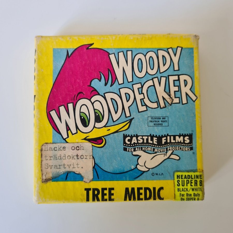 Super 8 / woody woodpecker/ castle films / Tree.. Köp på Tradera