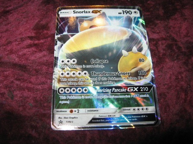 SNORLAX GX HP190 RARE FOILAT PROM.. | Kp frn ghost 64 p Tradera  (275955439)