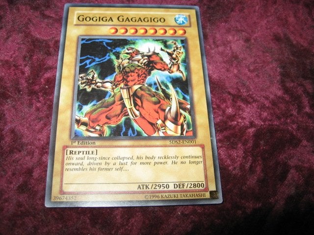 yugioh gagagigo cards Yugioh Card "Giga Gagagigo" IOC-KR056 Korean Ver Common