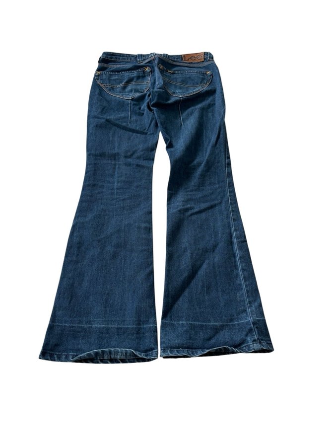 Y2k Vintage Lee jeans bootcut low Waist Rise Köp på Tradera