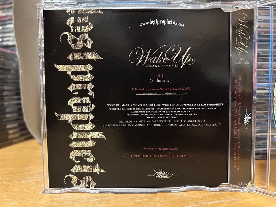 lostprophets Wake Up (Make a Move) CD