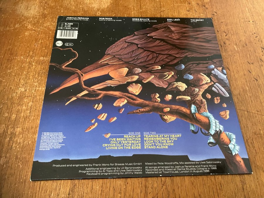 JOSHUA Intense Defense LP Vinyl 1988 German Köp på Tradera