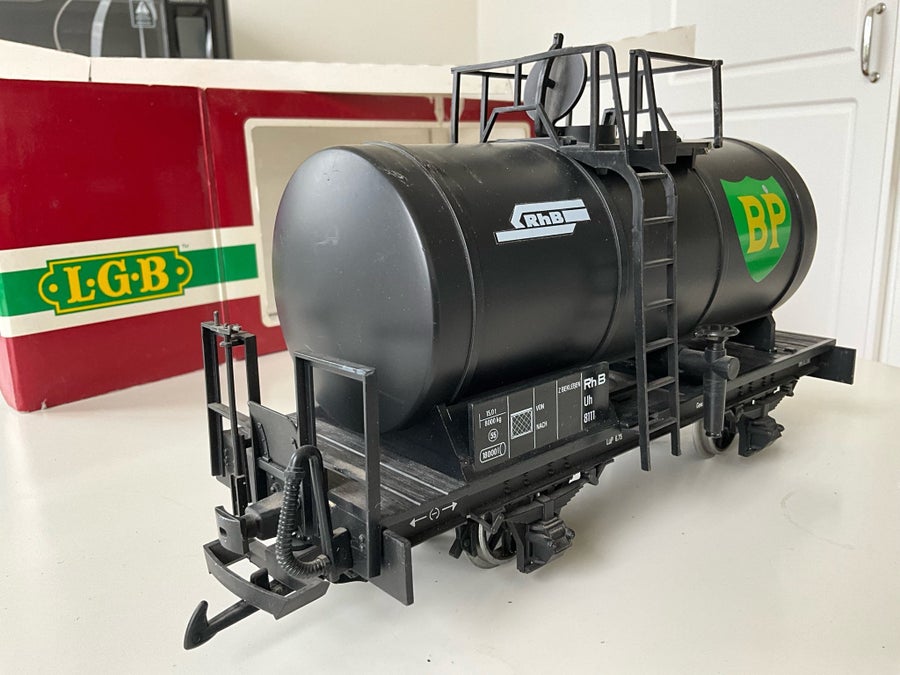 LGB 4040-B, BP Tankvagn, gott skick, OBS ENBART.. | Köp på Tradera