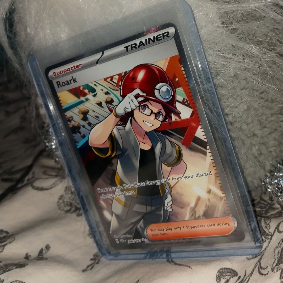 roark pokemon card Amazon.com: Pokemon - Roark 242/182 - Paradox Rift - Full Art - Ultra Rare