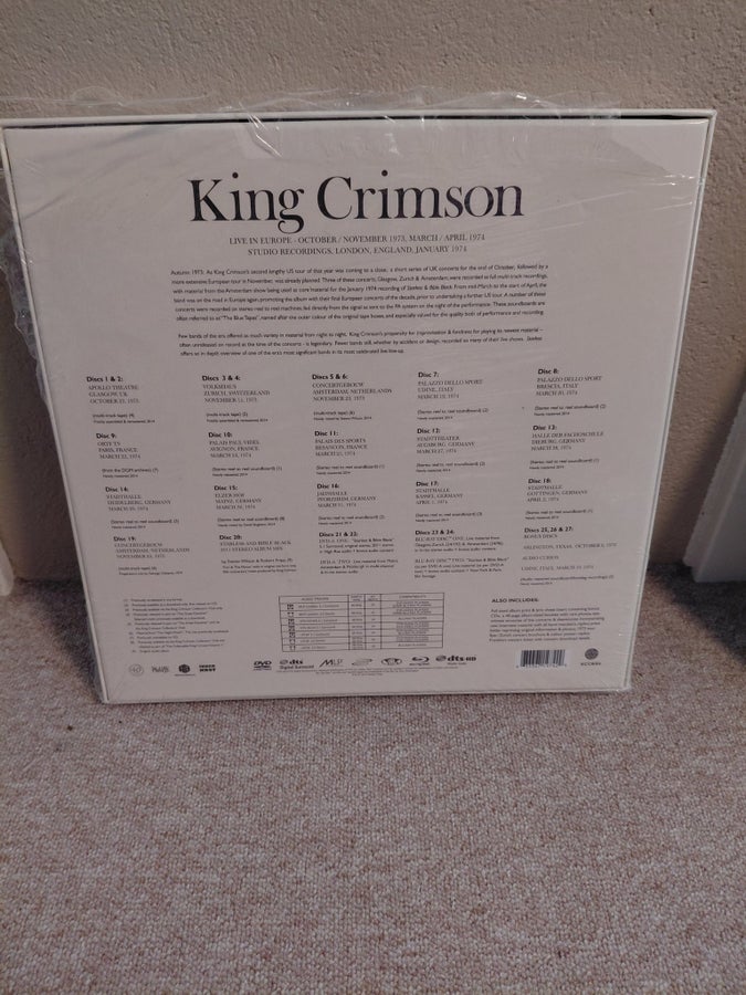 King Crimson - Starless (40th Anniversary Series) | Köp på Tradera