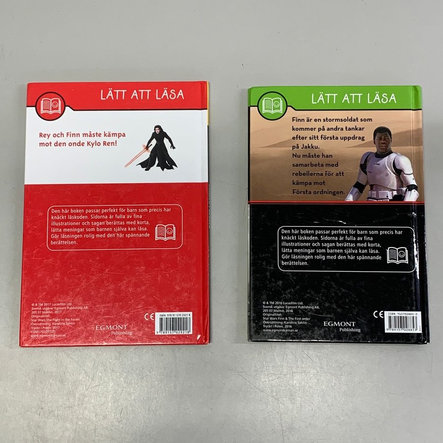 Se produkter som liknar Star Wars 3st Böcker Finn och.. på Tradera