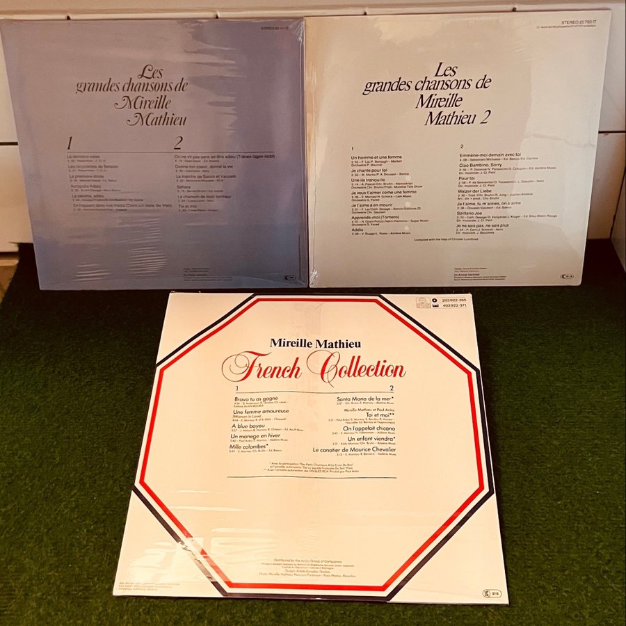3 x LP: Mireille Mathieu - Les Gra.. | Köp från HörbyFF på Tradera ...