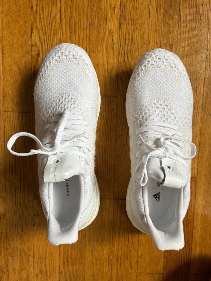 adidas gazelle silver green womens Adidas X A Ma Maniere X Invincible Ultra Boost Triple White  Famousthinking