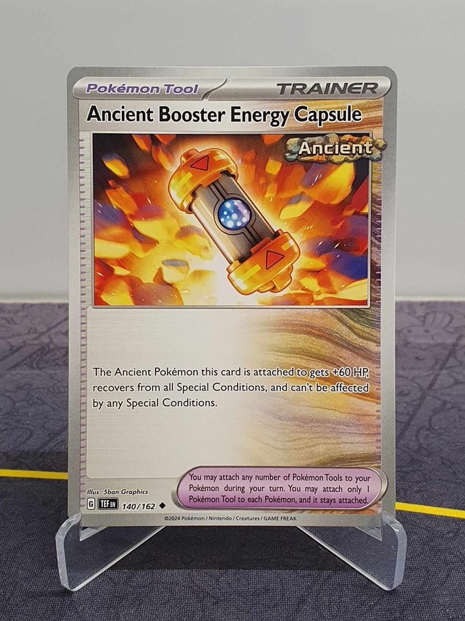 ancient booster energy capsule pokemon tcg card Pokemon - Scarlet & Violet - Paradox Rift - Ancient Booster Energy Capsule