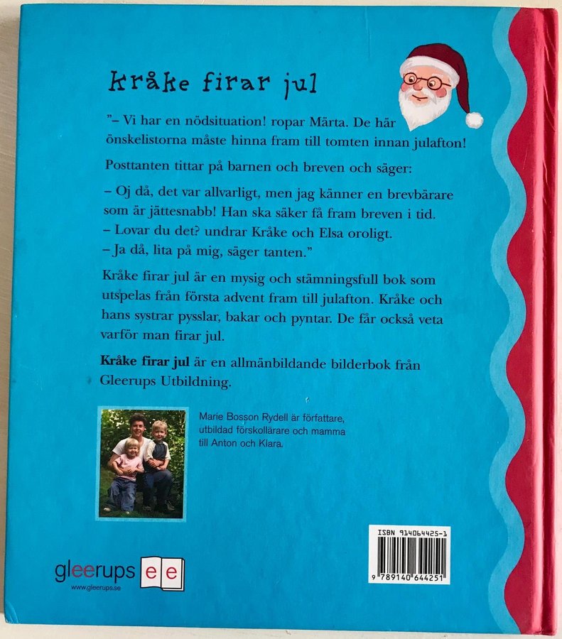 KRÅKE FIRAR JUL Marie Bosson.. Köp från Haldins_Hylla på Tradera