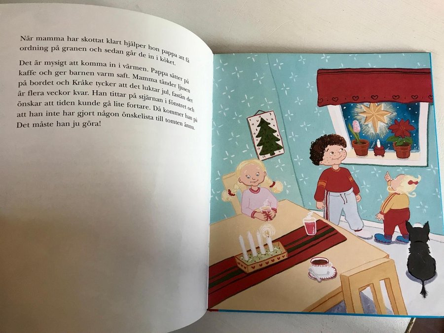 KRÅKE FIRAR JUL Marie Bosson.. Köp från Haldins_Hylla på Tradera