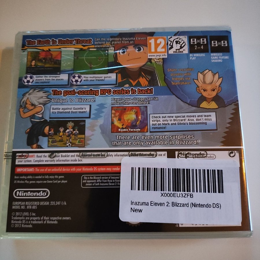 Se produkter som liknar Inazuma Eleven 2: Blizzard på Tradera