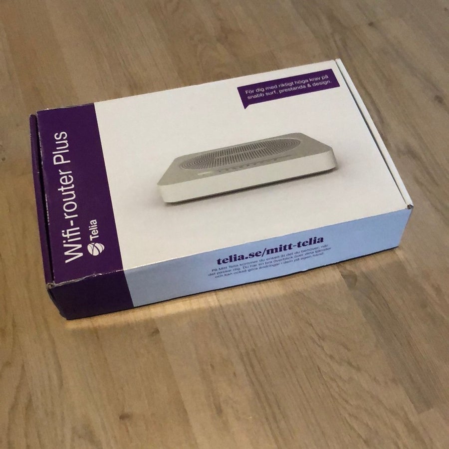 Se produkter som liknar Telia Wifi-router Plus v3 på Tradera (709153873)