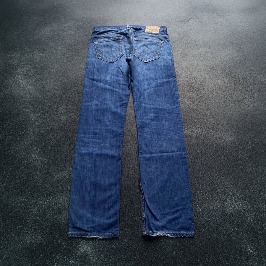 Levis 504 straight jeans 00s edition faded deni.. | Köp på Tradera