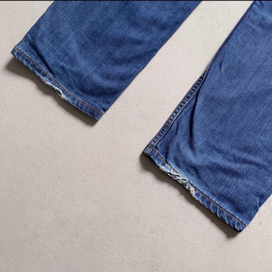 Levis 504 straight jeans 00s edition faded deni.. | Köp på Tradera