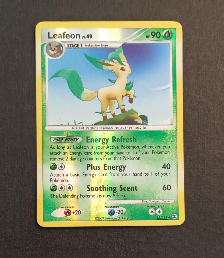 Eevee - Platinum: Rising Rivals Reverse Holo - Pokemon