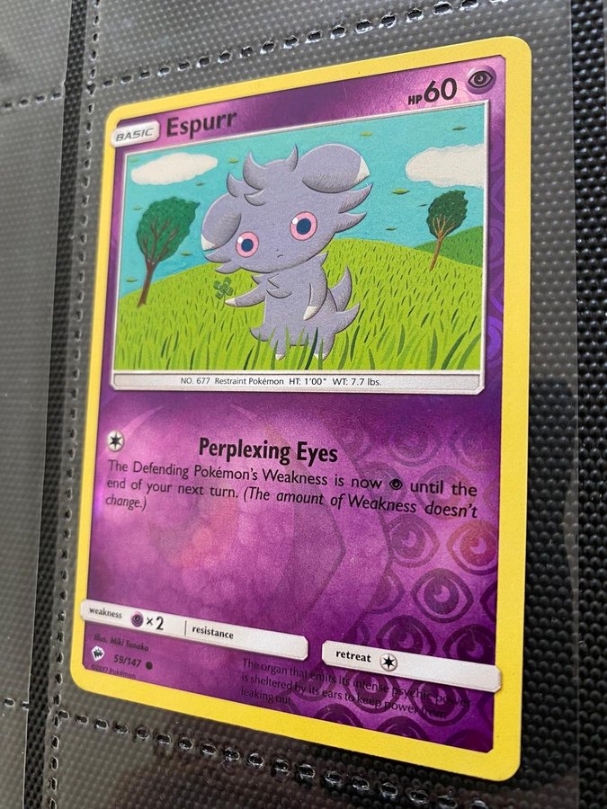 espurr pokemon card value POKÉMON CARD GAME s11a 041/068 C Espurr main image 1