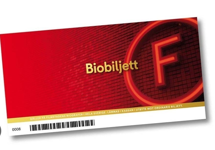 Se produkter som liknar En biobiljett på Tradera (603250622)