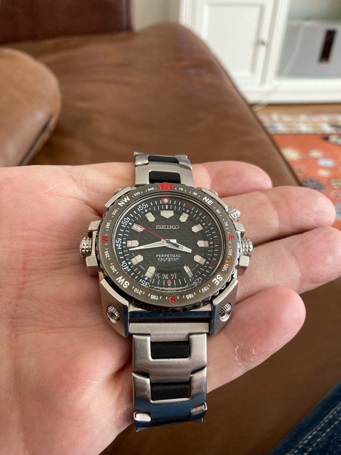 Seiko Perpetual Calendar 100M Kop pa Tradera 654074739