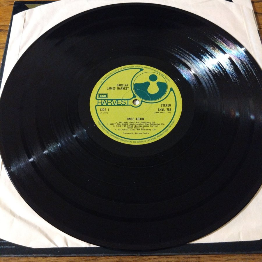 BARCLAY JAMES HARVEST★ONCE AGAIN UK Harv Barclay James Harvest – Once Again – Vinyl (Gatefold , LP, Album