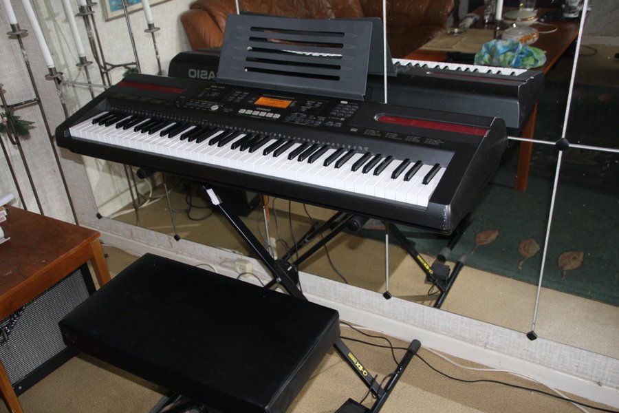 CASIO WK110, keyboard Köp på Tradera (562089919)