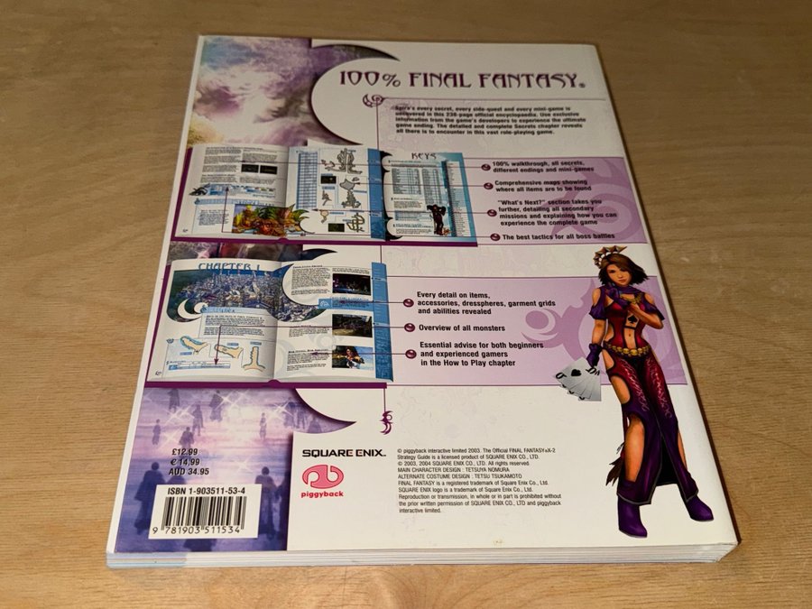 Guide Officiel Final Fantasy X-2, Complet, Bon état, Square Enix