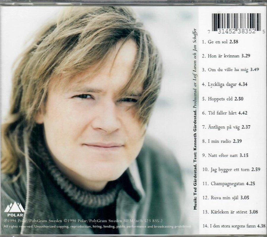 TED GARDESTAD,新品未開封,AOR,8CD BOX,TOTO Ted Gärdestad Discography: Vinyl, CDs, & More | Discogs